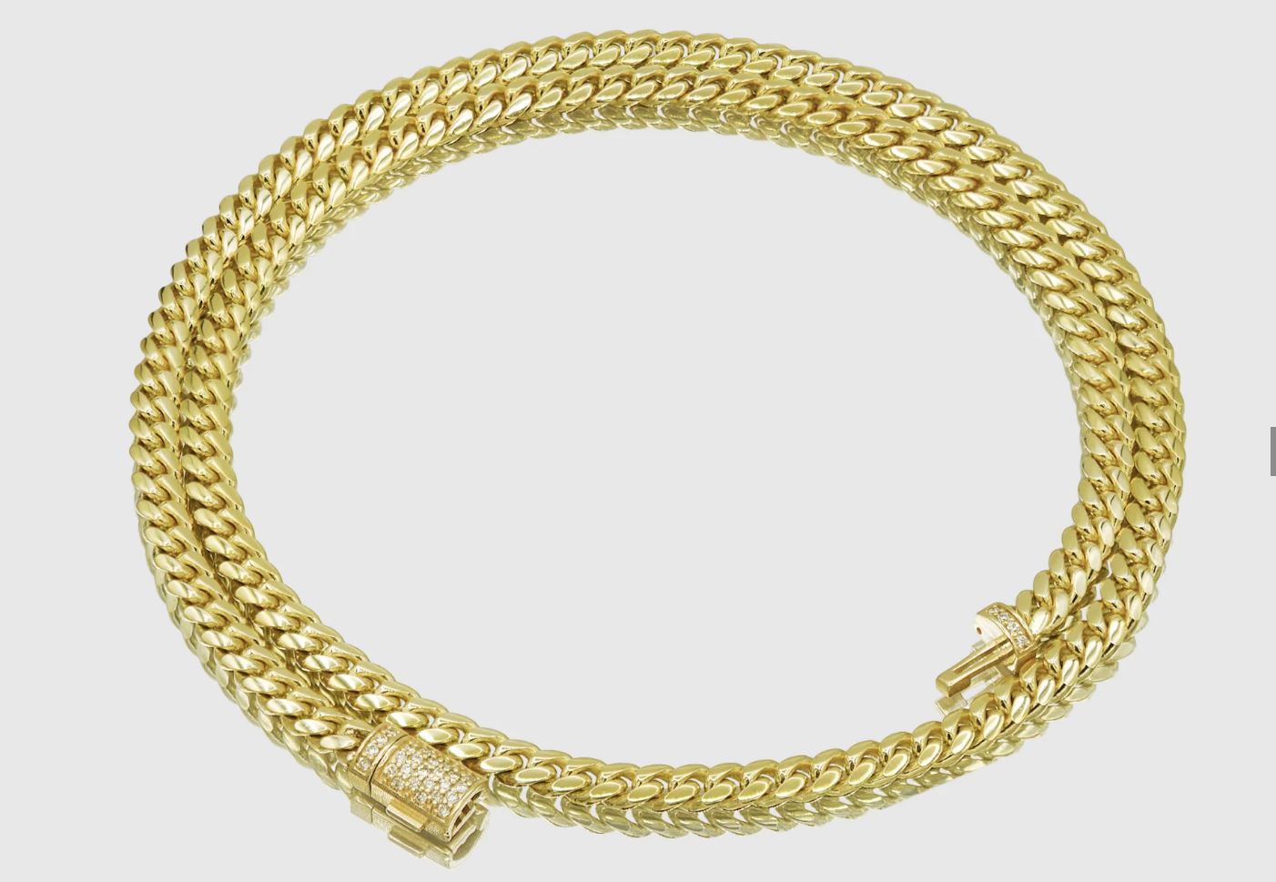 Moissanite chains